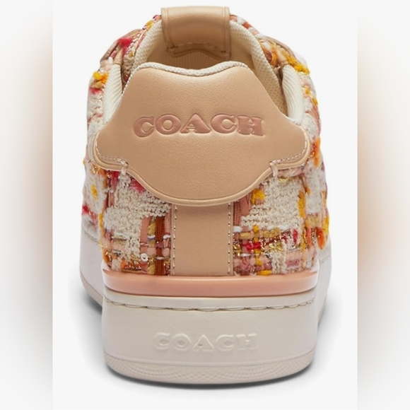 Coach Womens Leather Sneakers - Picture 6 of 10